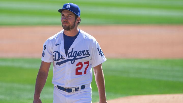 Trevor Bauer con los Dodgers