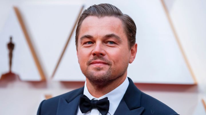 Leonardo DiCaprio en la alfombra roja de los premiso Oscar