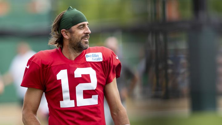 Aaron Rodgers con los Packers