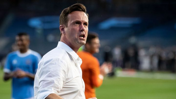 Ronny Deila celebra victoria ante Orlando City en casa.