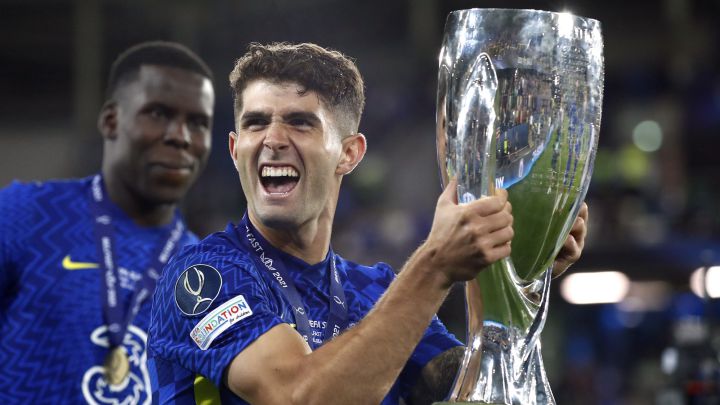 Pulisic suma ya una Champions League y una Supercopa de Europa con el Chelsea.