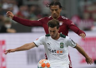 Joe Scally debutó en Bundesliga ante el Bayern Múnich