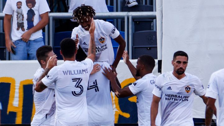 Cabral festeja su gol frente a Minnesota United en la Semana 19 de la MLS.