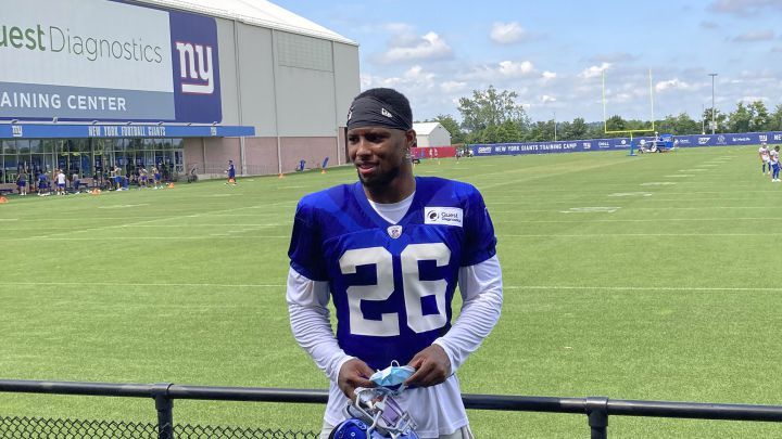 Saquon Barkley es uno de los cinco jugadores que buscarán revindicar su carrera en 2021.