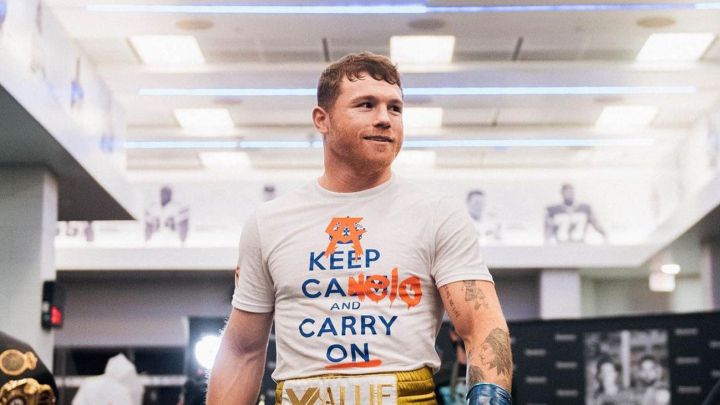 Saúl 'Canelo' Álvarez, boxeador mexicano