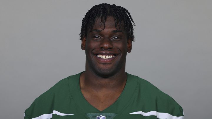 Carl Lawson, liniero defensivo de New York Jets.