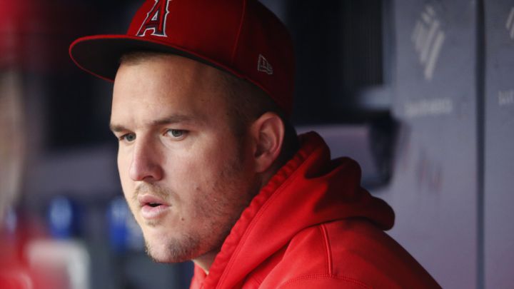 Mike Trout, jardinero de Los Ángels Angels.