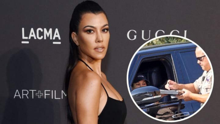 Detienen a Kourtney Kardashian por exceso de velocidad en Malibú