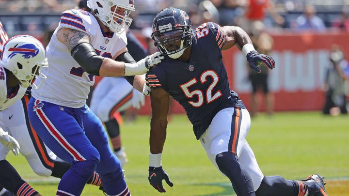 Khalil Mack, linebacker de los Chicago Bears.