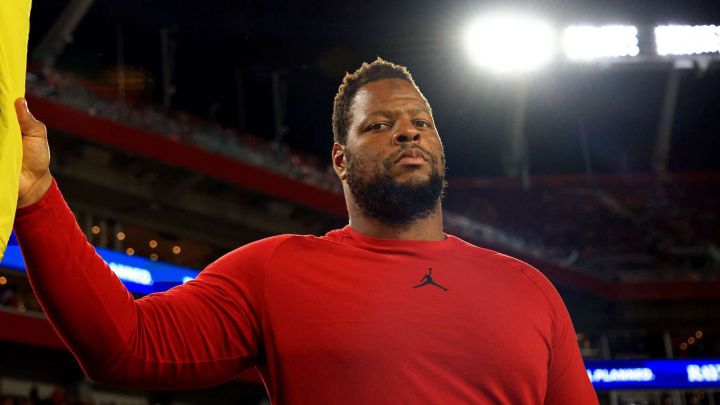 Ndamukong Suh, liniero defensivo de Tampa Bay Buccaneers.