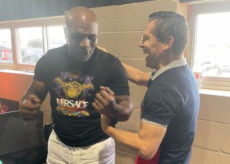 Julio César Chávez se reencuentra con Mike Tyson