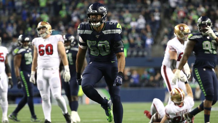 K.J. Wright, nuevo linebacker de Las Vegas Raiders.
