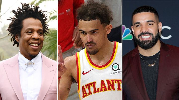 Jay-Z, Trae Young y Drake