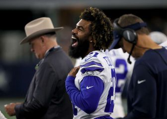 Ezekiel Elliott lamenta baja de Zack Martin por COVID-19