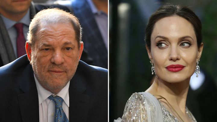 Harvey Weinstein y Angelina Jolie