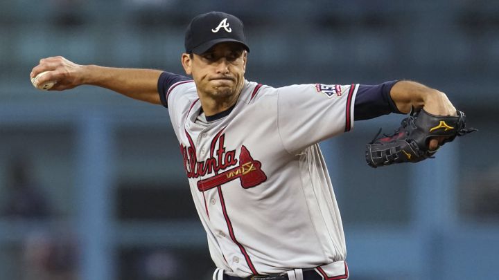Charlie Morton con los Braves
