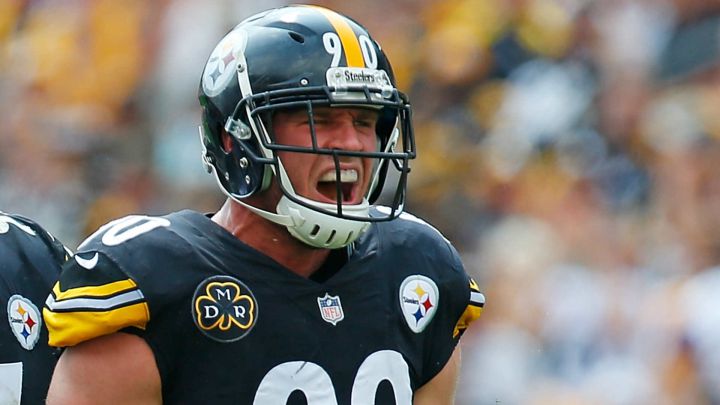 T.J. Watt con los Steelers