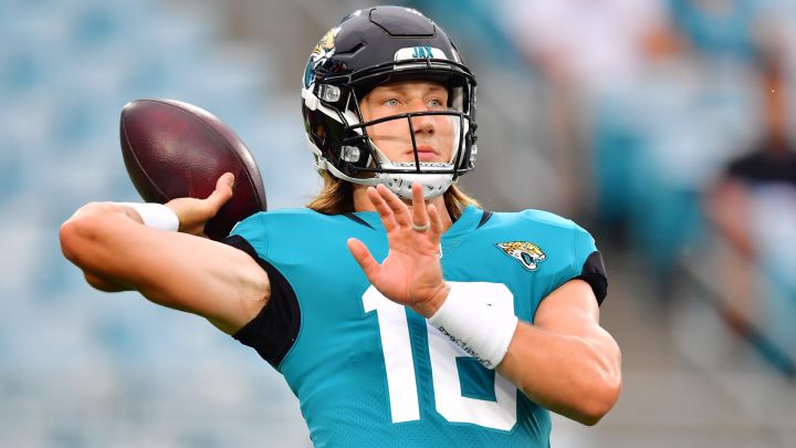 Trevor Lawrence con los Jaguars