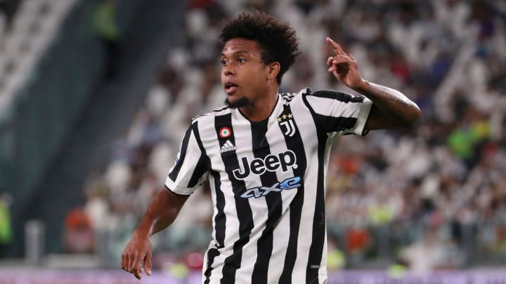 Weston McKennie en partido con la Juventus en el Allianz Stadium ante el Empoli.