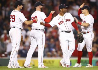 Red Sox aman los triunfos con suspenso
