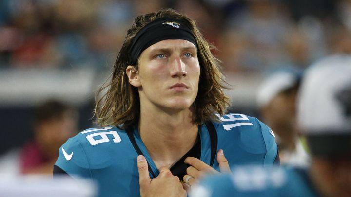 Trevor Lawrence con los Jaguars