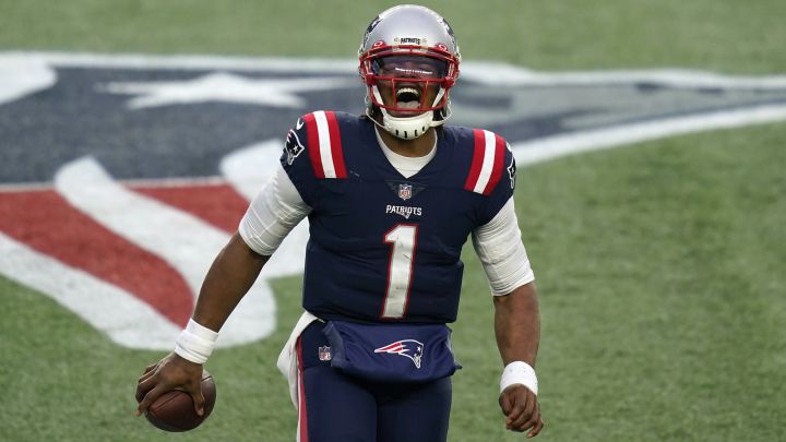Cam Newton, exquarterback de los New England Patriots.