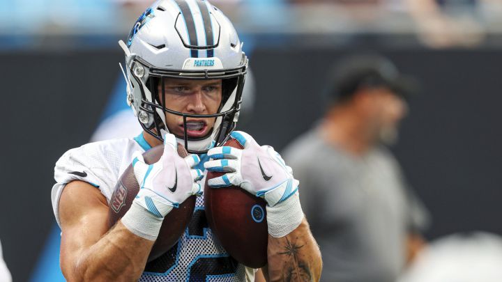 Christian McCaffrey, running back de los Carolina Panthers.