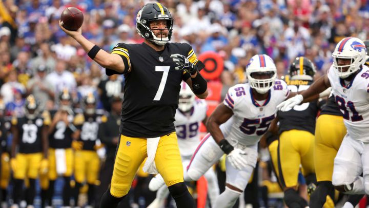 Ben Roethlisberger culminó el partido con 188 yardas y pase de anotación