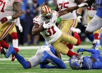 Raheem Mostert, fuera ocho semanas por lesión de rodilla