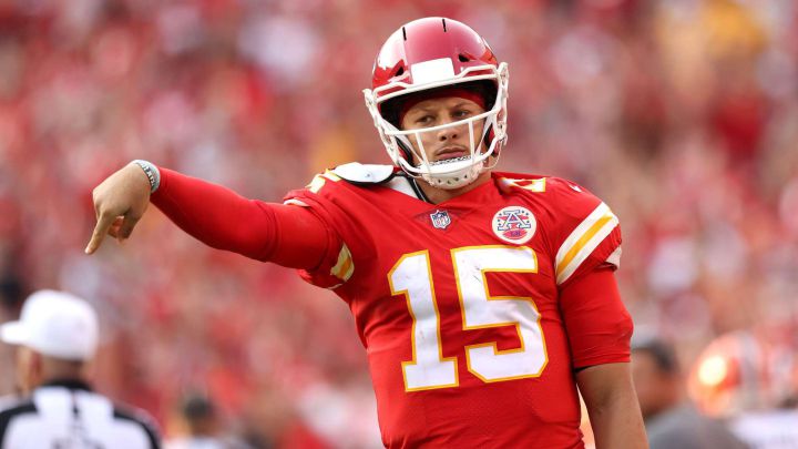 Patrick Mahomes con los Chiefs