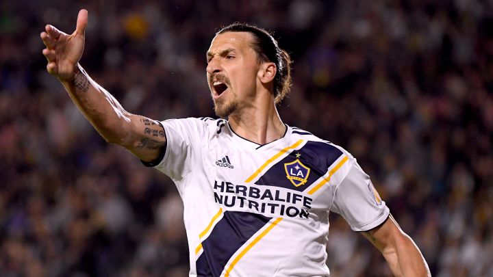 La MLS recuerda el gol 500 en la carrera de Zlatan
