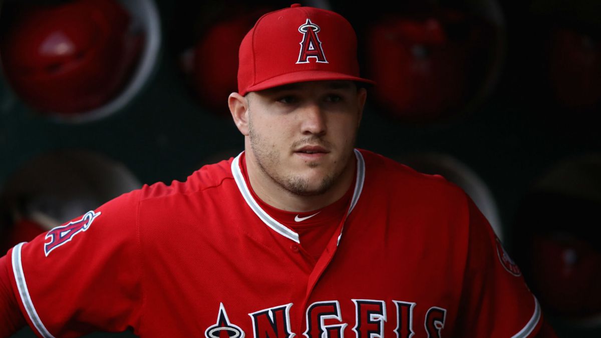 Mike Trout con los Angels