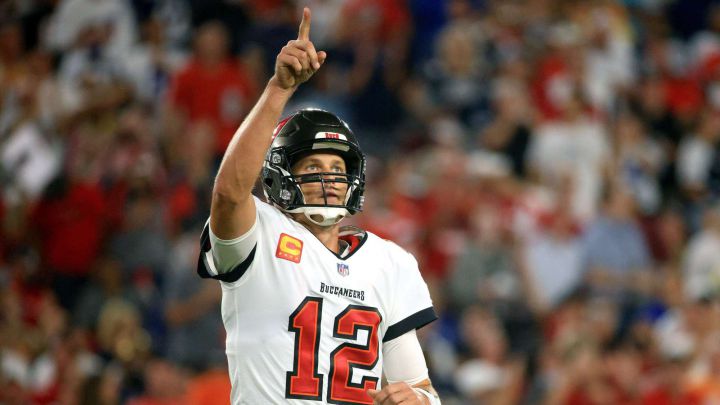Tom Brady, quarterback de los Tampa Bay Buccaneers, tras vencer a los Dallas Cowboys.