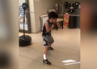 El nuevo video del pequeño boxeador de 6 años que rompió las redes