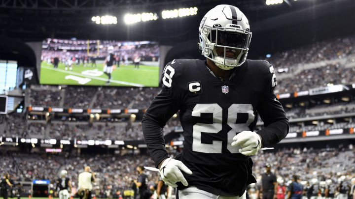 Josh jacobs, running back de Las Vegas Raiders.