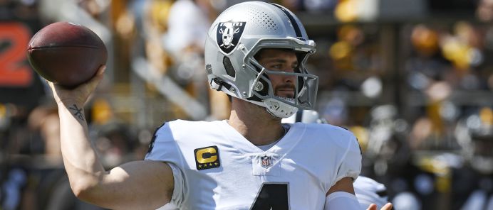 Derek Carr en Heinz Field