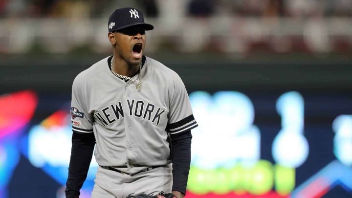 Luis Severino con los Yankees