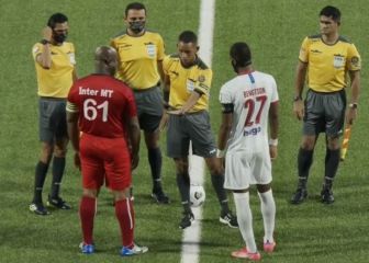¡Solo en Concacaf! Tiene 60 años y jugó ante Olimpia