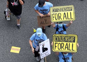 Inmigrantes exigen green card para los indocumentados