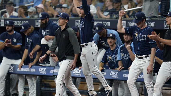 Dugout de los Tampa Bay Rays