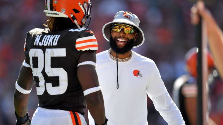 Odell Beckham Jr. con los Browns