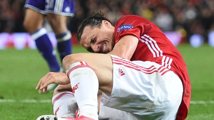 Zlatan apenas ha podido disputar un partido en la presente temporada en Serie A con AC Milán, ya que sufrió una inflamación de un tendón.
