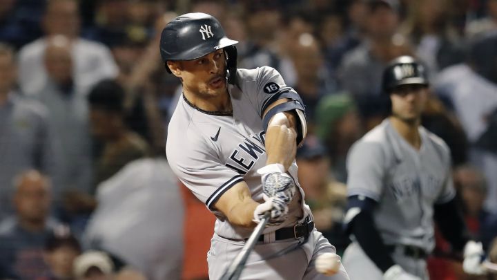 Giancarlo Stanton con los Yankees