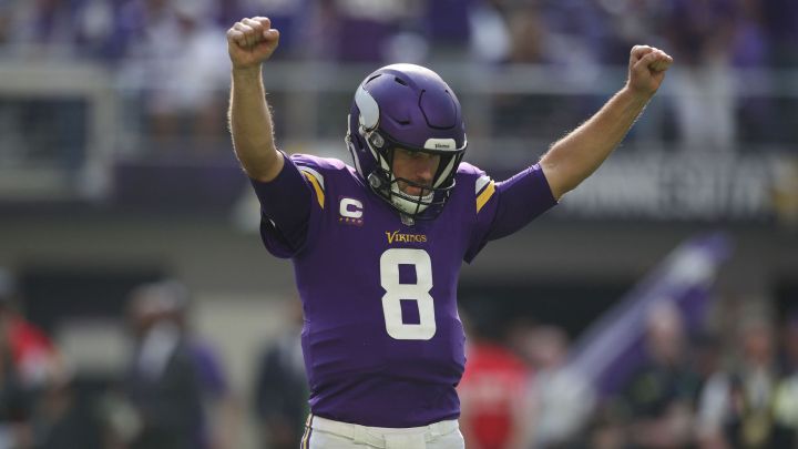 Kirk Cousins con los Vikings