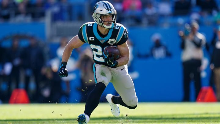 Christian McCaffrey, running back de los Carolina Panthers.