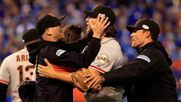 Madison Bumgarner con los Giants en 2014