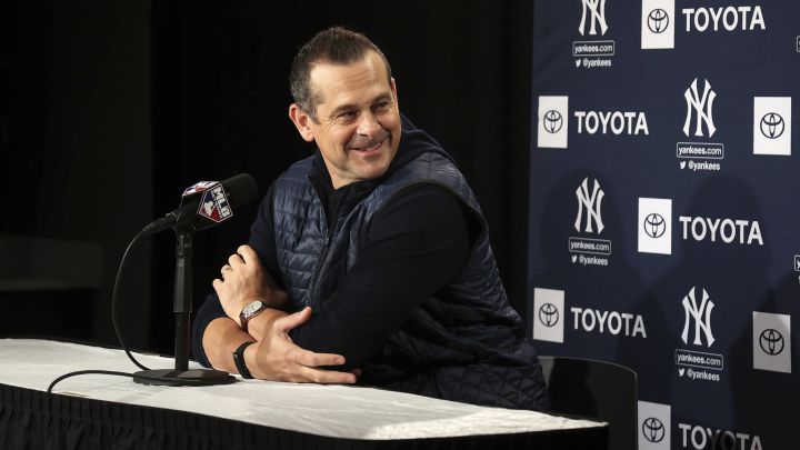 Aaron Boone con los Yankees