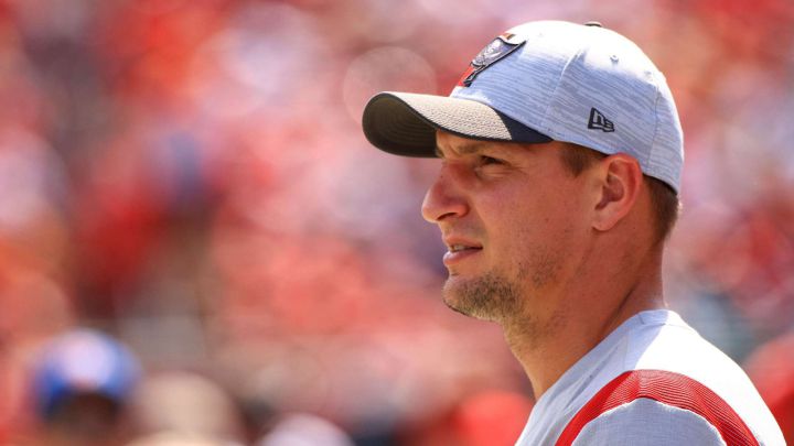 Rob Gronkowski con los Buccaneers