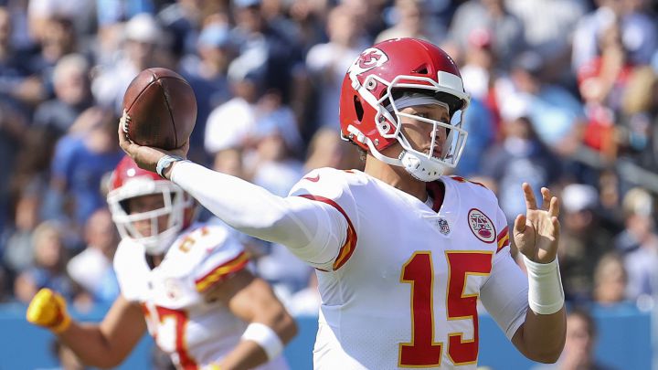 Patrick Mahomes, quarterback de Kansas City Chiefs.