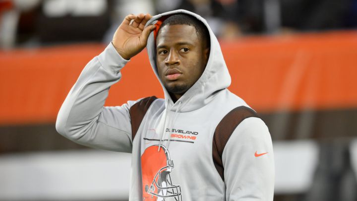 Nick Chubb con los Browns